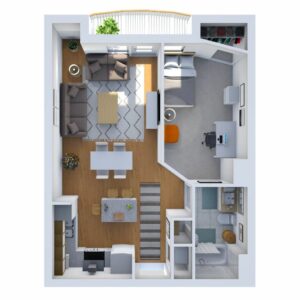 Apartment Style 1C