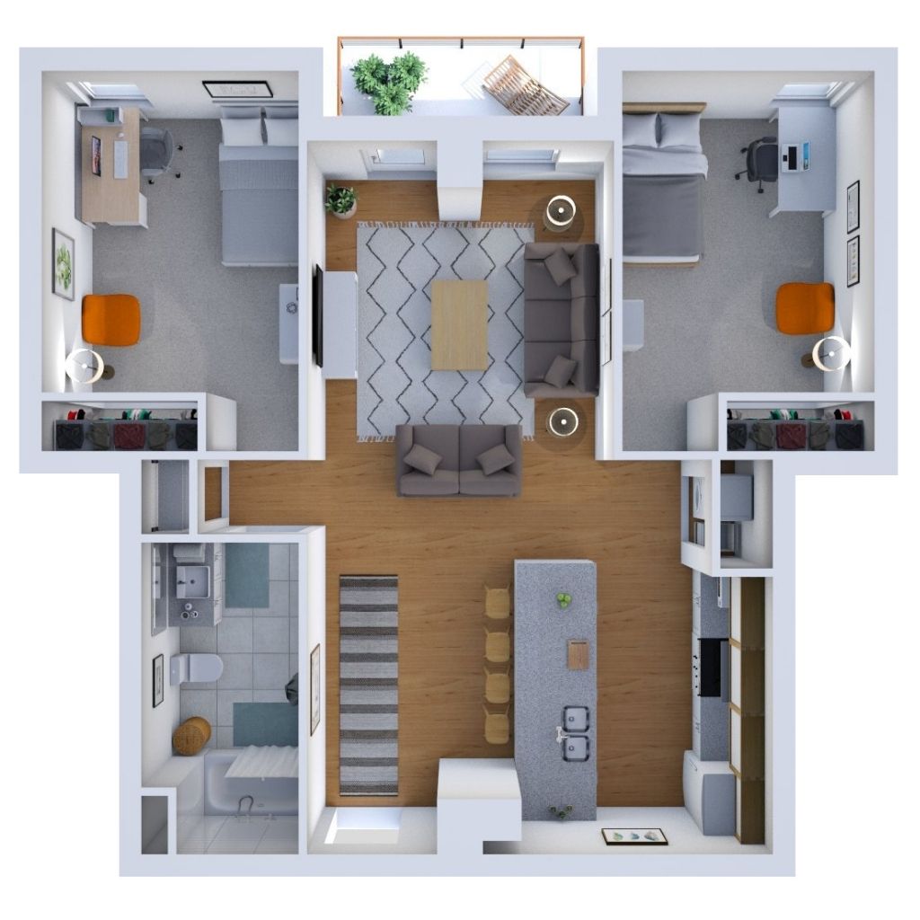 Apartment Style 2A